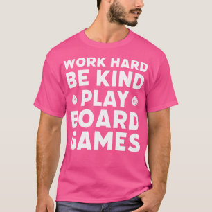 Play Board Games Funny Game Night Funny Board Game T-Shirt