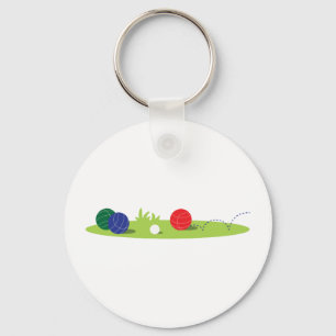 Play Bocce Key Ring