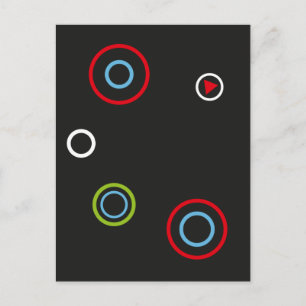 Play Button Postcard