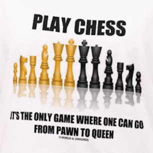 Play Chess Where One Can Go Pawn To Queen T-Shirt