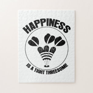 Play Dart Happiness Is A Tight Threesome Jigsaw Puzzle