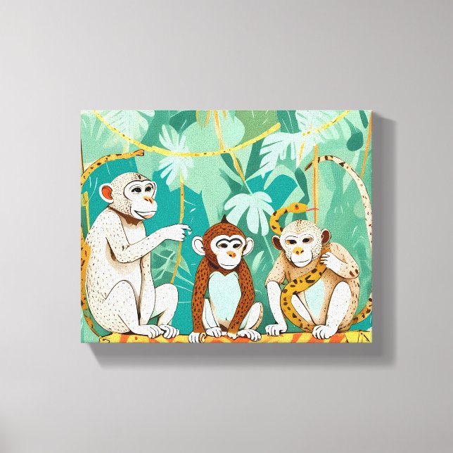 Play Date Canvas Print (Front)