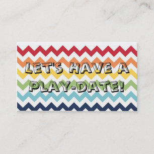 Play-date Cards