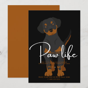 Play date invitation