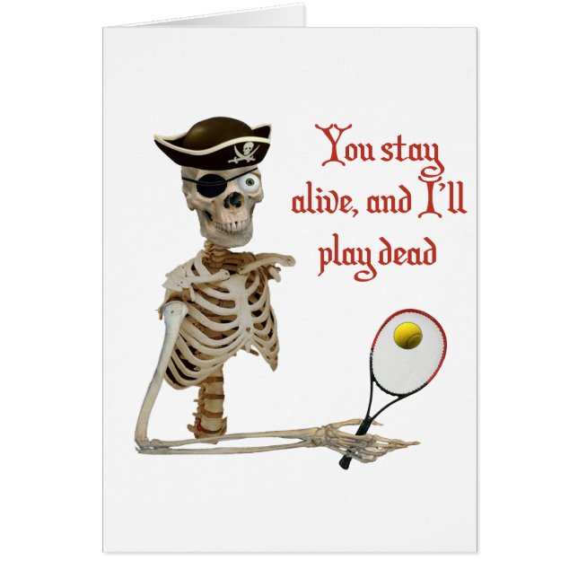 Play Dead Tennis Pirate (Front)