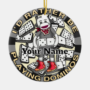 Play Dominos  ornament