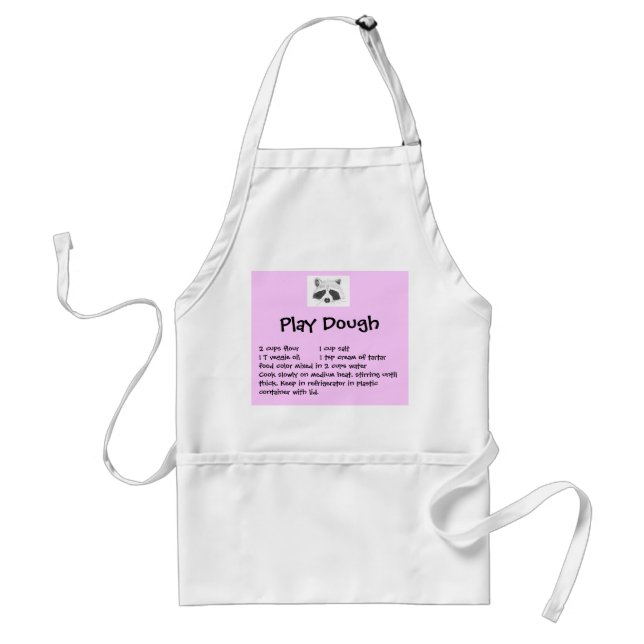 Play Dough Recipe Apron (Front)