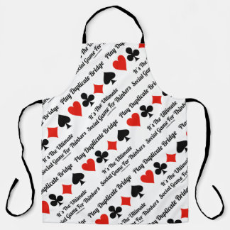 Play Duplicate Bridge It's Ultimate Social Game Apron