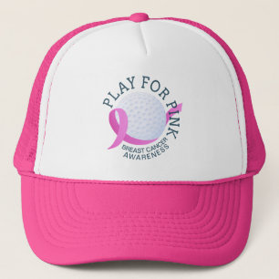 Play For Pink Breast Cancer Awareness   Hat