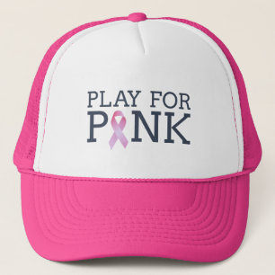Play For Pink Breast Cancer Awareness   Hat