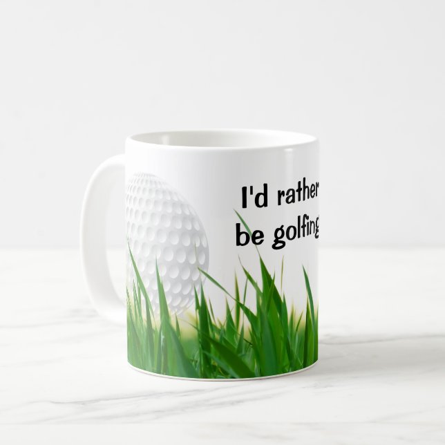 Play Golf Coffee Mug (Front Left)