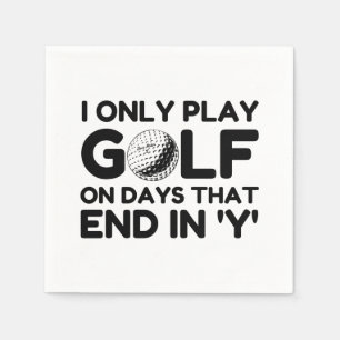 Play Golf ONLY Napkin