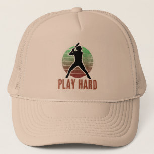 Play Hard Baseball  Trucker Hat