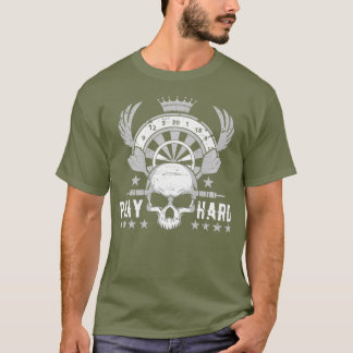 Play Hard Darts For A Darts Player Club Premium T-Shirt