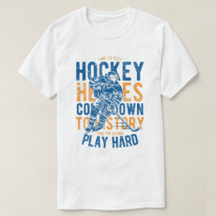 Play Hard - Ice Hockey T-Shirt