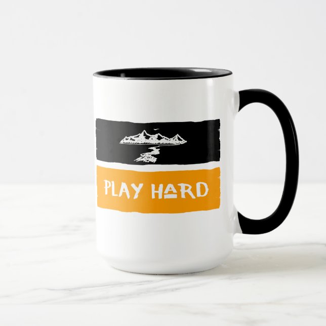 Play Hard Mountain Mug (Right)