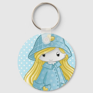 Play in the rain key ring