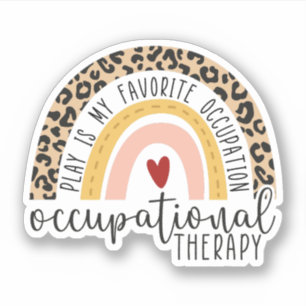 Play Is My Favorite Occupation, Occupational