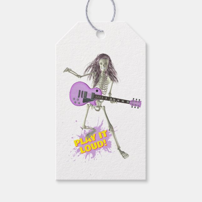 Play It Loud!  Gift Tags (Front)