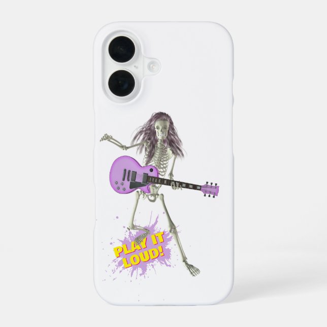 Play It Loud!  iPhone 16 Case (Back)