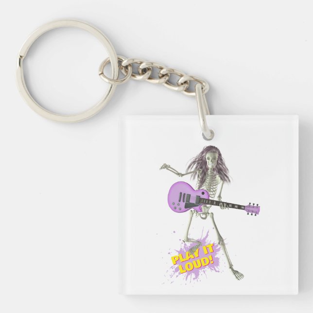 Play It Loud!  Key Ring (Front)