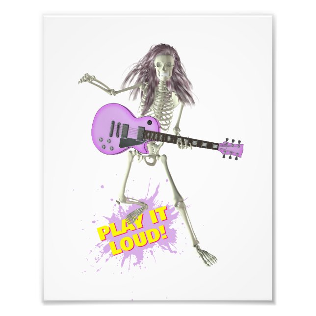 Play It Loud!  Photo Print (Front)