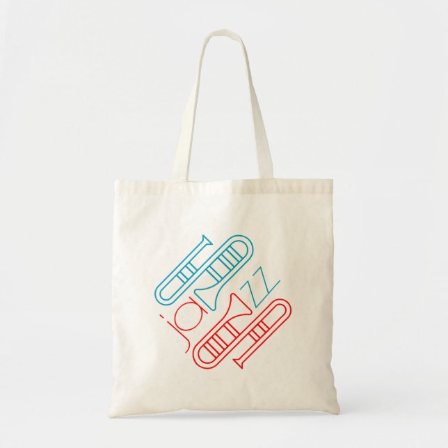 Play jazz tote bag (Front)