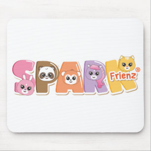 Play, Learn & Grow with Adorable Animal Friends Mouse Mat