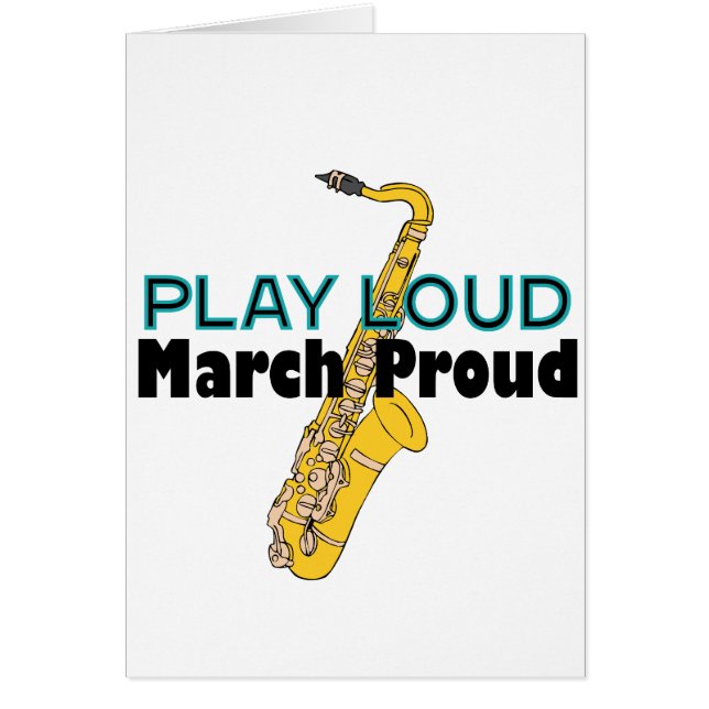 Play Loud March Proud (Front)