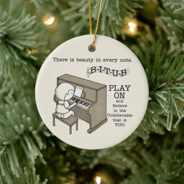 Play On Ceramic Tree Decoration (Tree)