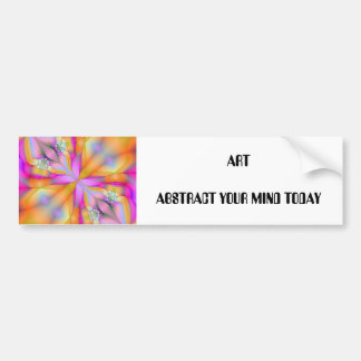 Play On Fractal 2, ARTABSTRACT YOUR MIND TODAY Bumper Sticker