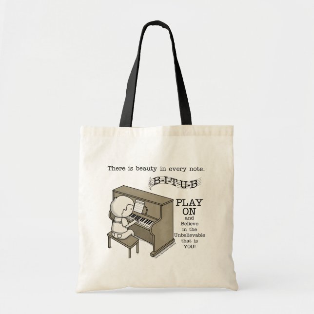 Play On Tote Bag (Front)