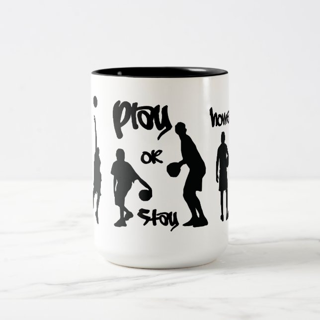 Play or Stay Home Mug (Center)