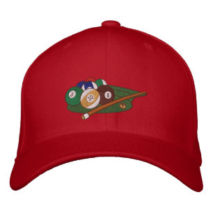 Play Pool Embroidered Hat