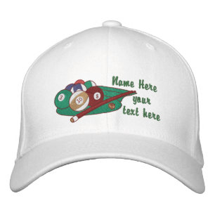Play Pool Embroidered Hat