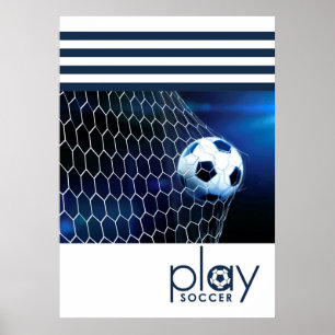 Play Soccer Poster