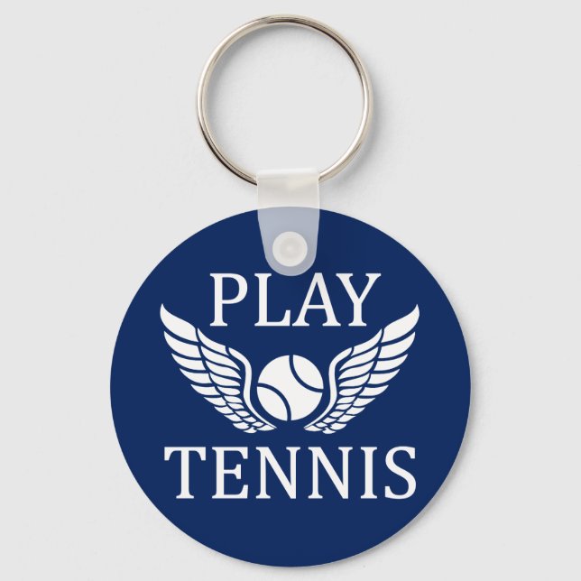Play tennis key ring (Front)