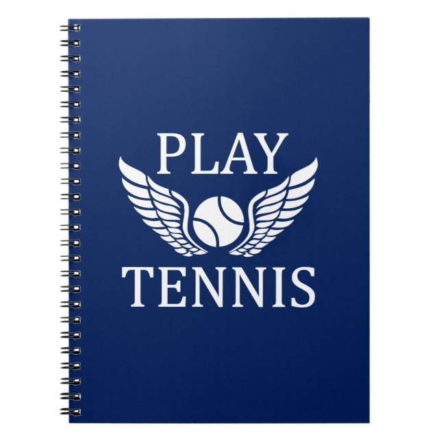 Play tennis notebook (Front)