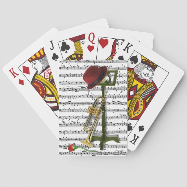 Play that music playing cards (Back)