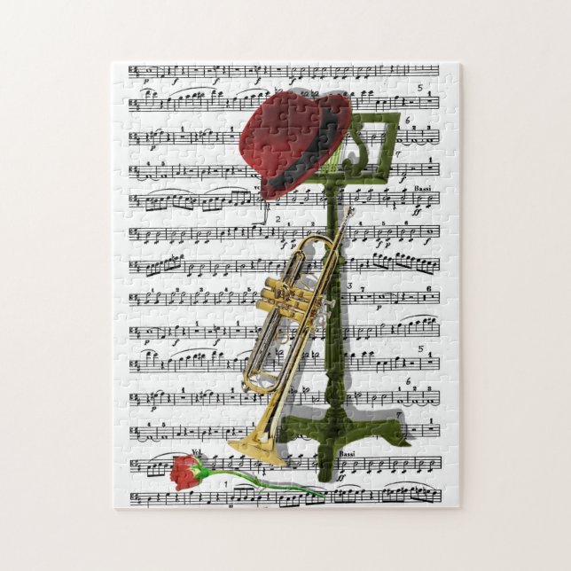 Play that music Puzzle. Jigsaw Puzzle (Vertical)