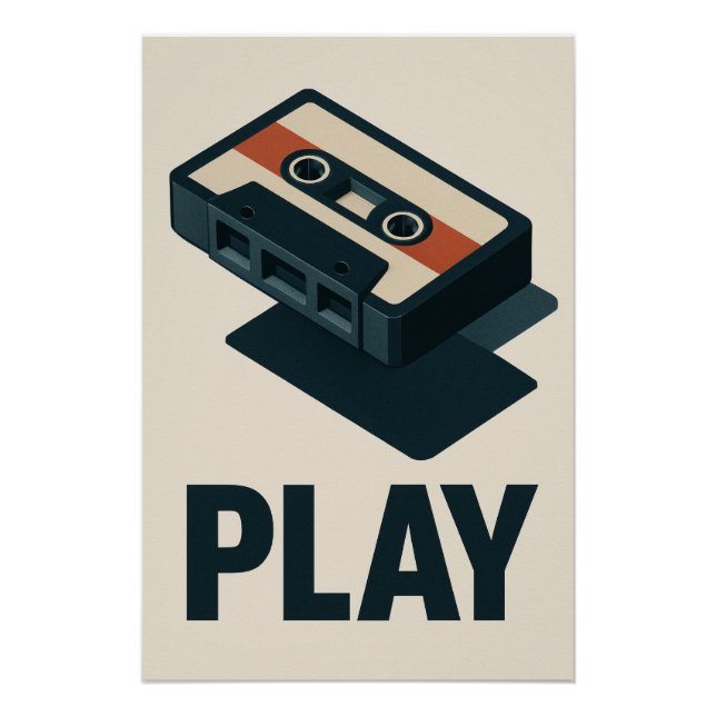 PLAY - The cult poster to revive magic (Front)