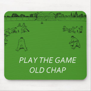 Play The Game Old Chap Mouse Mat