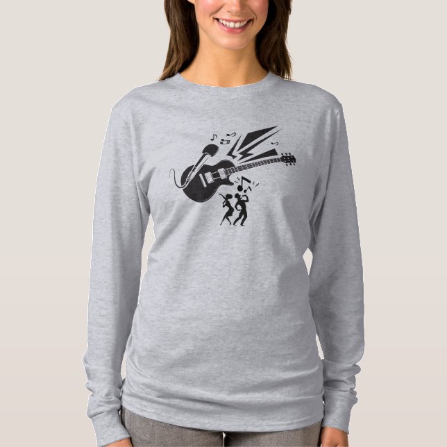 Play The Guitar T-Shirt (Front)