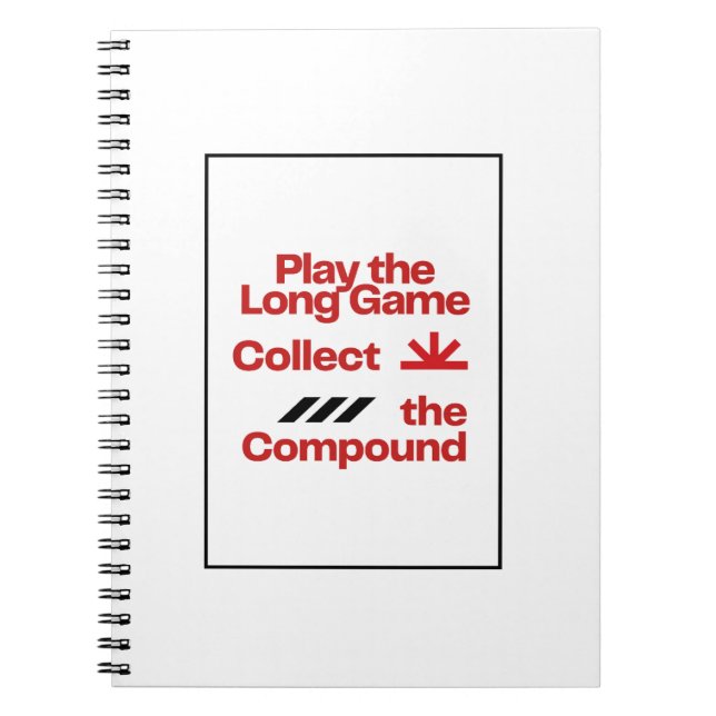 Play the Long Game Notebook (Front)