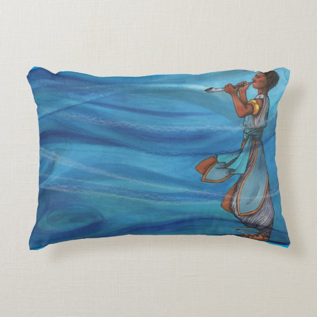 Play the Wind Decorative Cushion (Front)