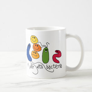 Play with bacteria coffee mug