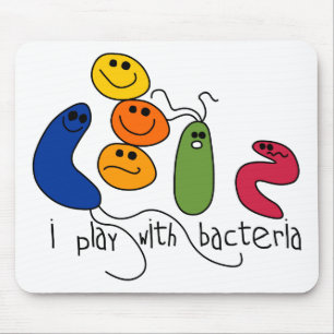 Play with Bacteria Mouse Mat
