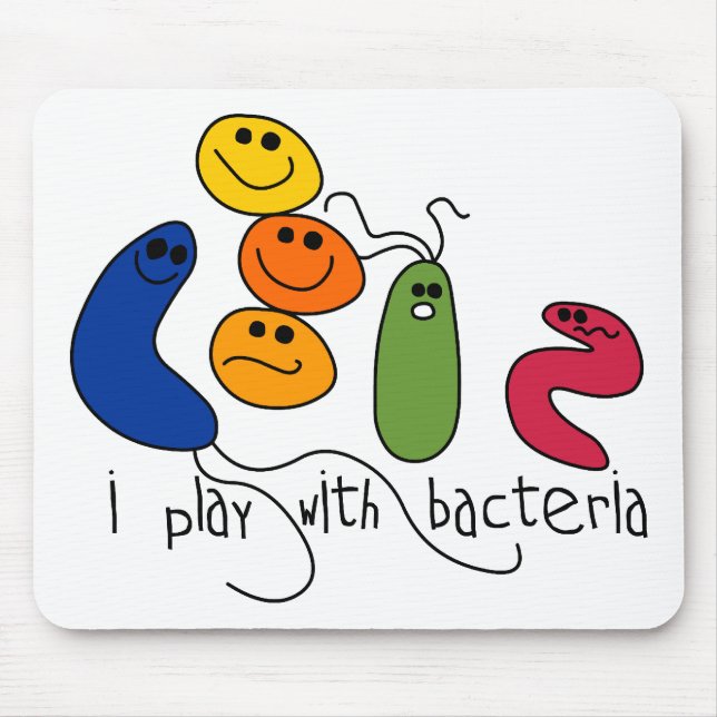 Play with Bacteria Mouse Mat (Front)