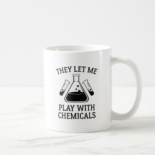 Play With Chemicals Coffee Mug (Right)