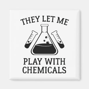 Play With Chemicals Magnet